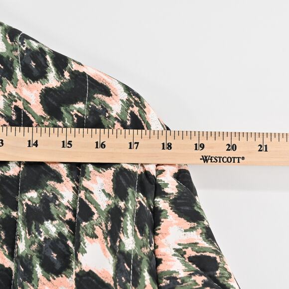 RACHEL COMEY x Target Jacket Womens Size S Quilted Button Front Multi Print - Picture 12 of 12